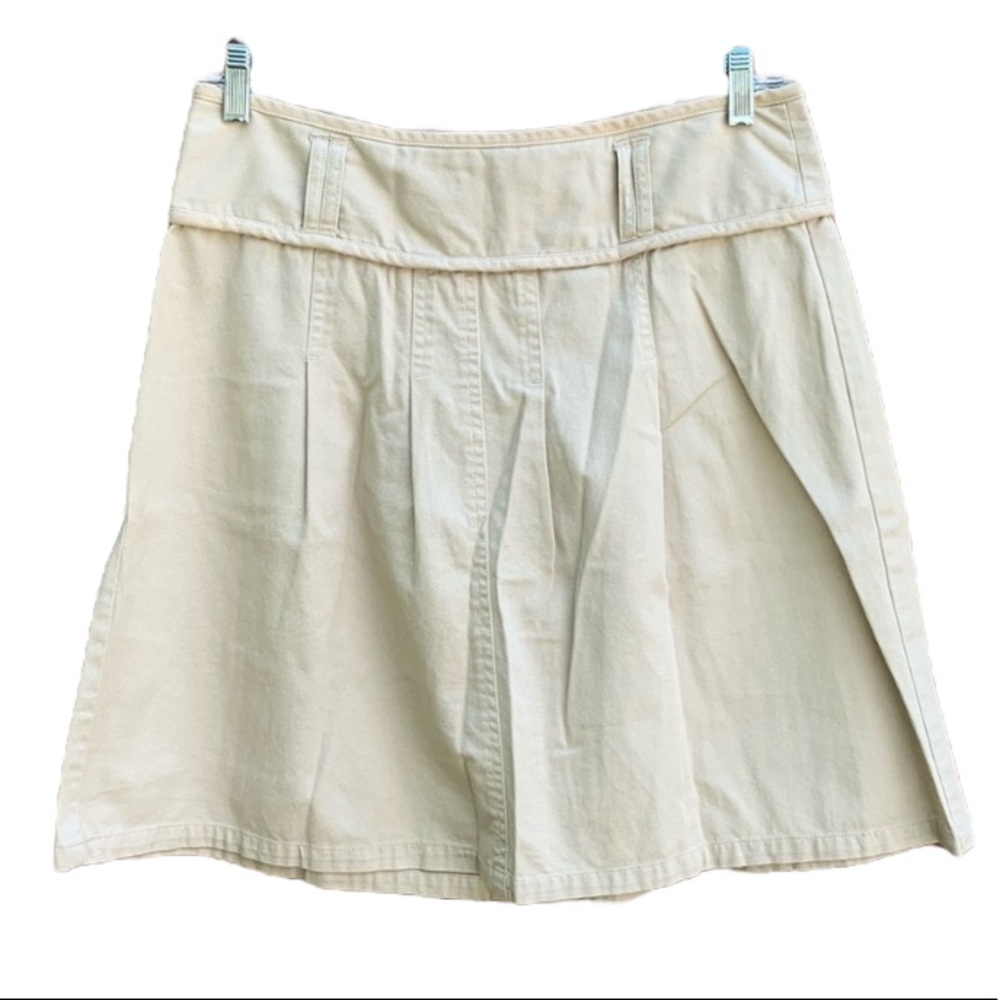 For The Republic A-Line Khaki Skirt